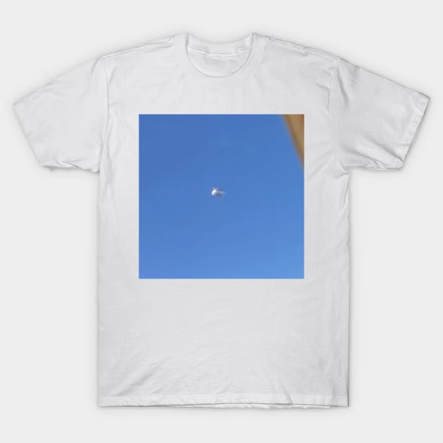 Metallic Blimp with Payload UAP / UFO (W-72) T-Shirt by 33oz Creative